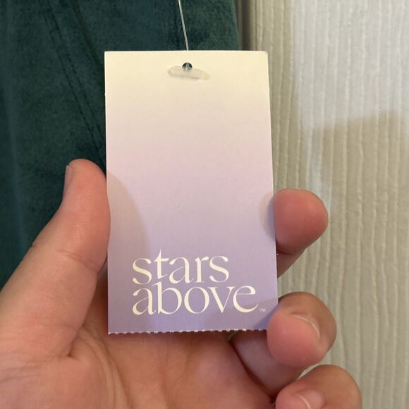 NWT Stars Above Women's 2XL Green Lounge Sleep Jogger Pants Soft Cozy Comfy - Picture 6 of 16